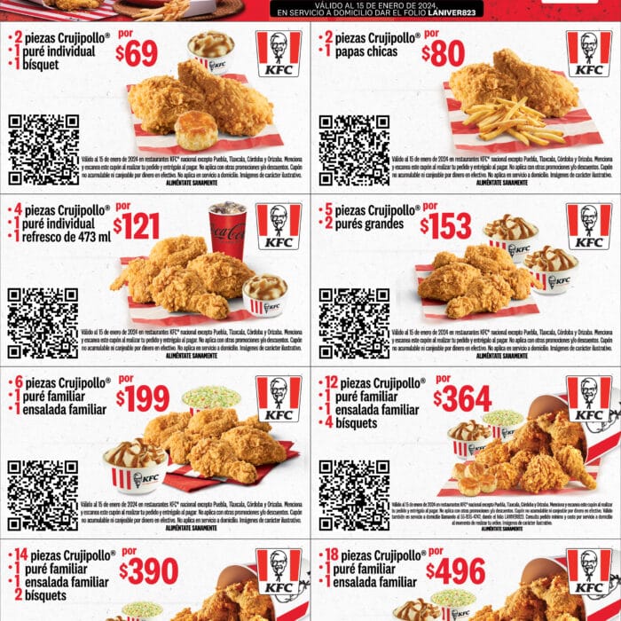 Cupones kfc 2023