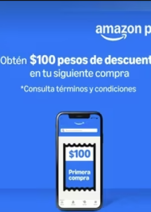 $100 de descuento en tu siguiente compra