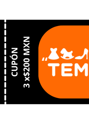 CUPÓN TEMU 200
